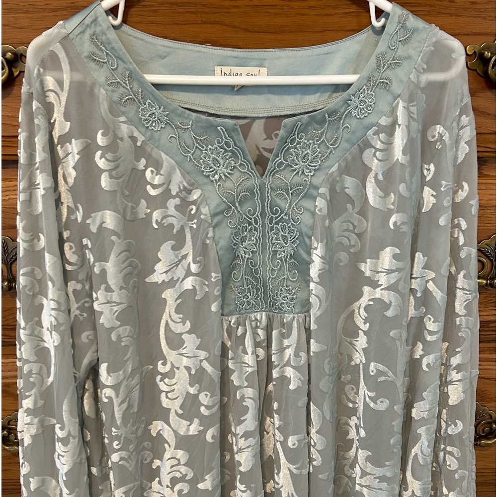 Indigo Soul blouse